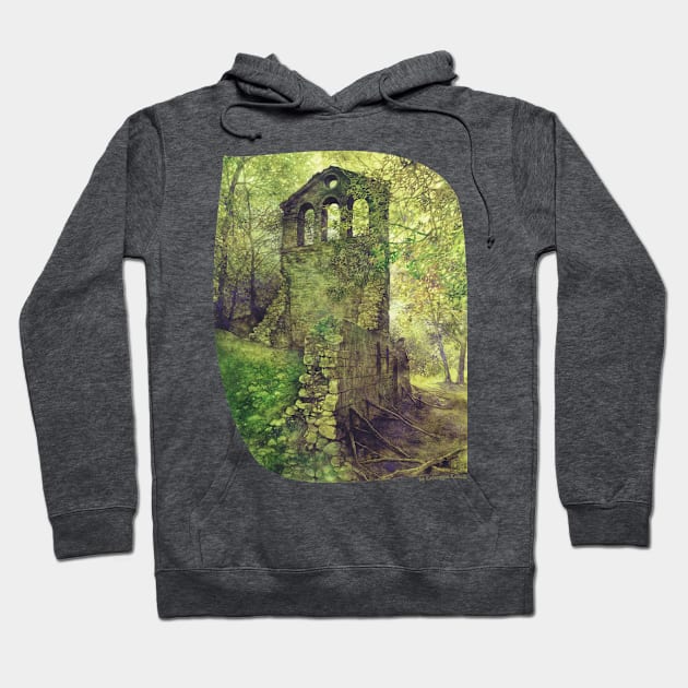 Ruins in the Forest Hoodie by KKmiecik_ART